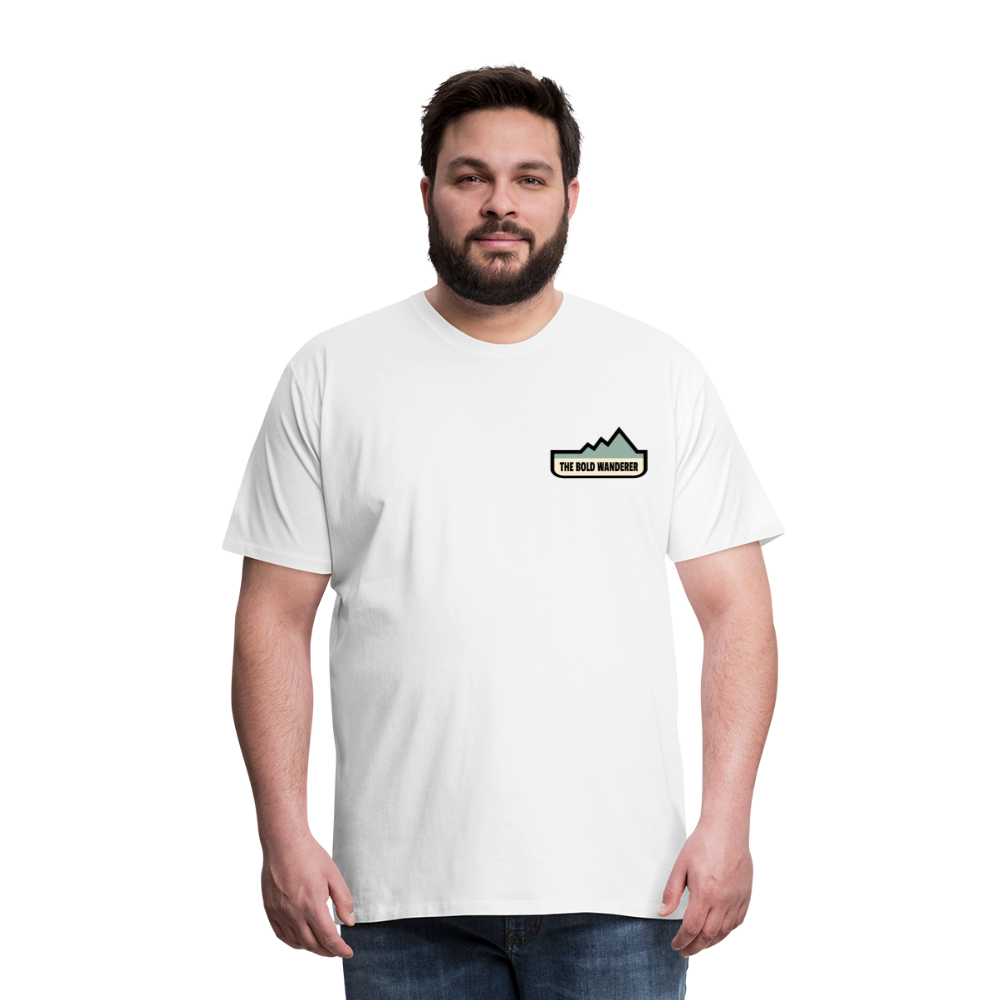Bold Explore More Tee - white