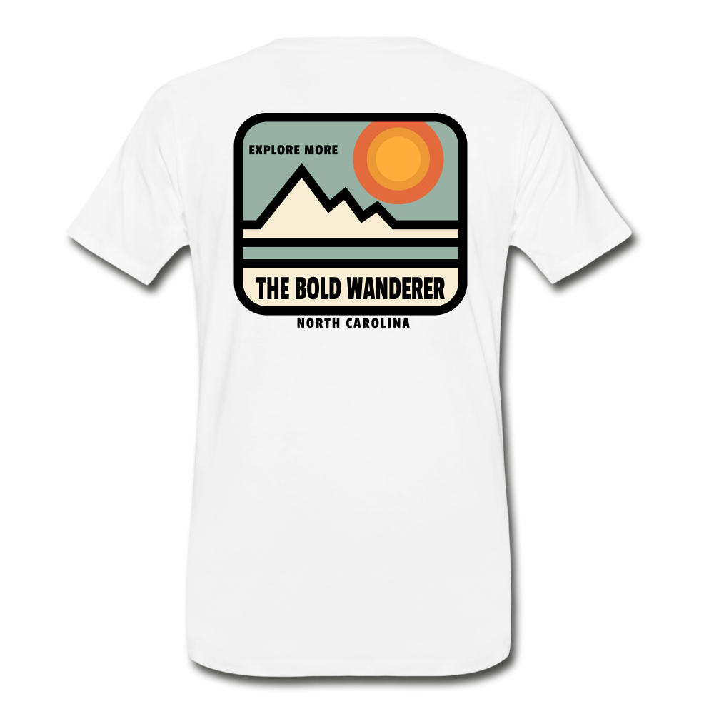 Bold Explore More Tee - white
