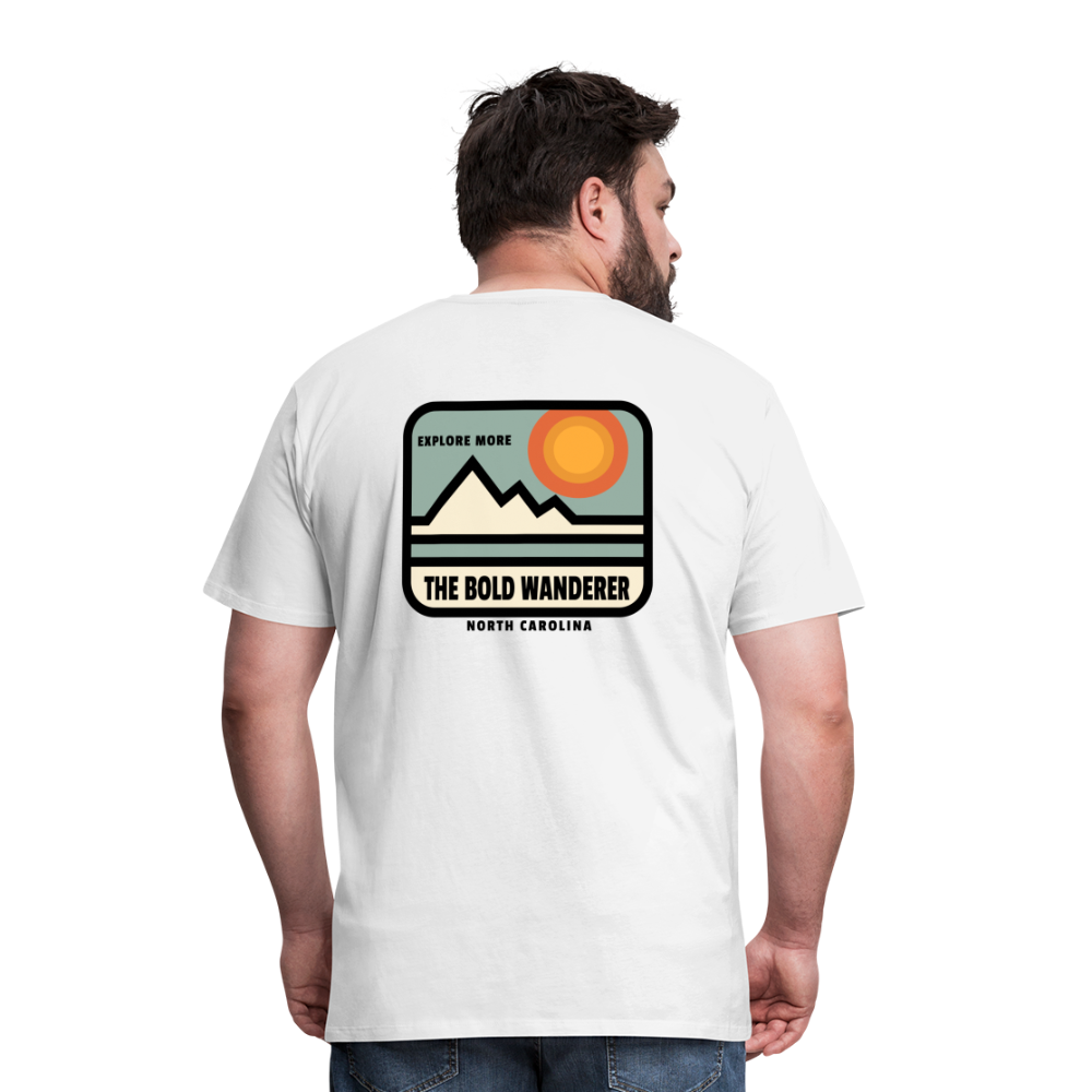 Bold Explore More Tee - white