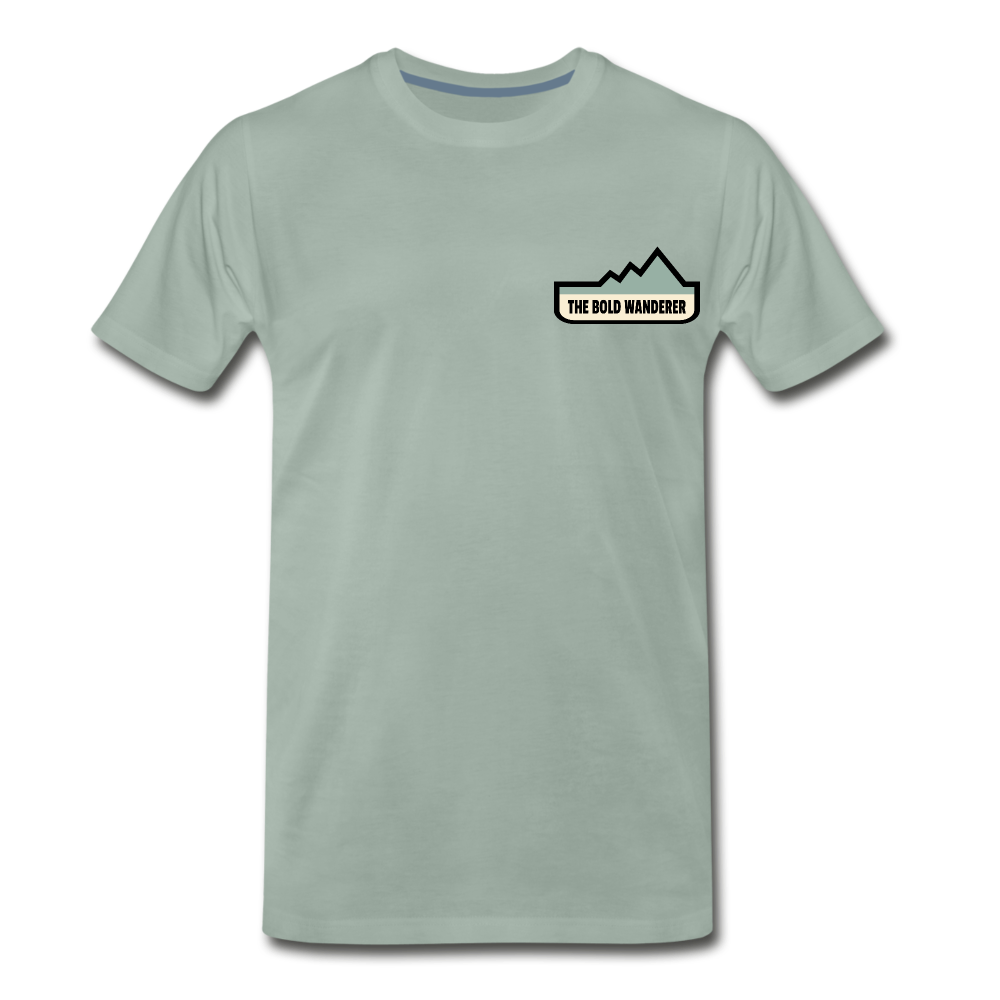 Bold Explore More Tee - steel green