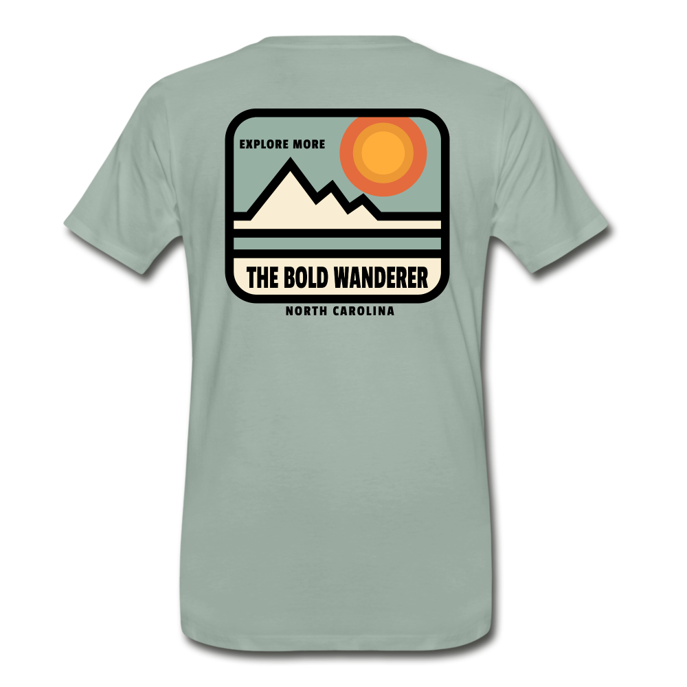 Bold Explore More Tee - steel green