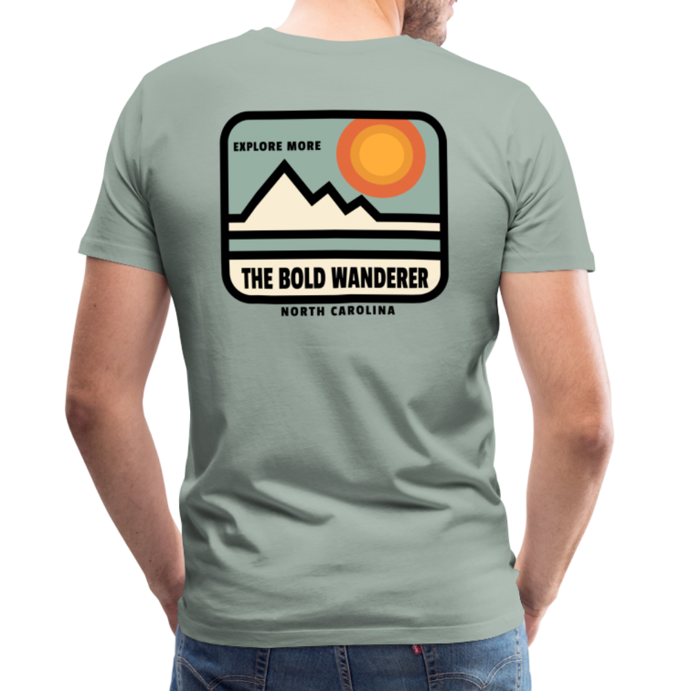 Bold Explore More Tee - steel green