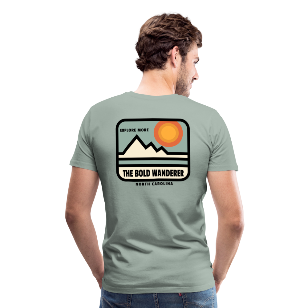 Bold Explore More Tee - steel green