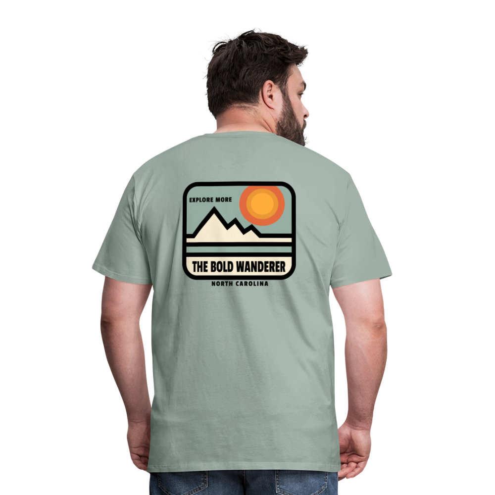 Bold Explore More Tee - steel green