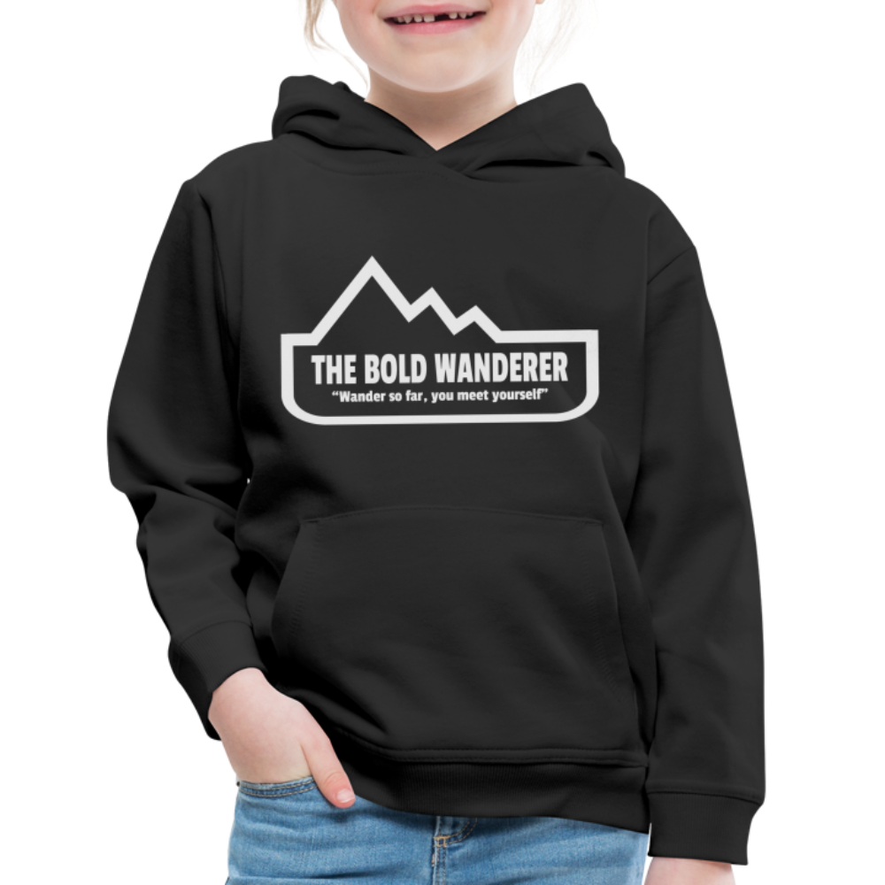 Kids‘ Bold Hoodie - black