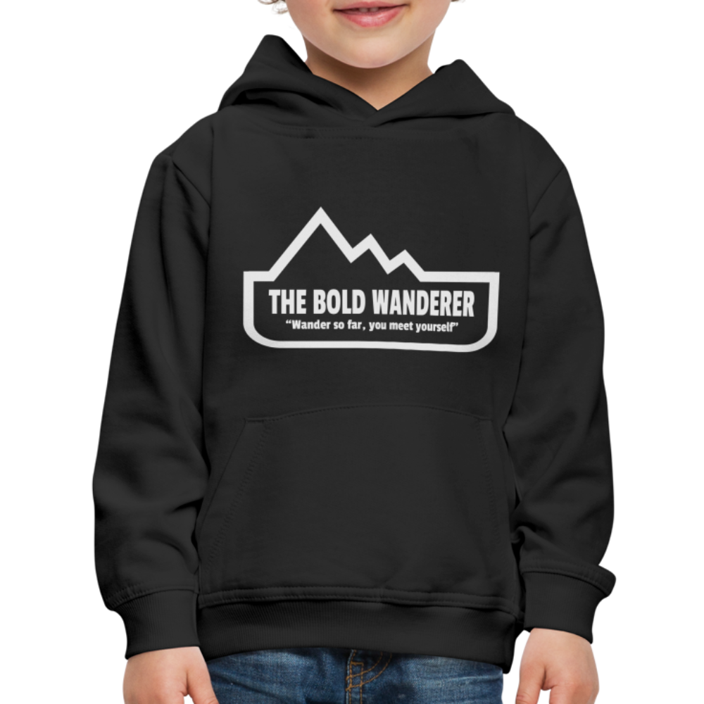 Kids‘ Bold Hoodie - black
