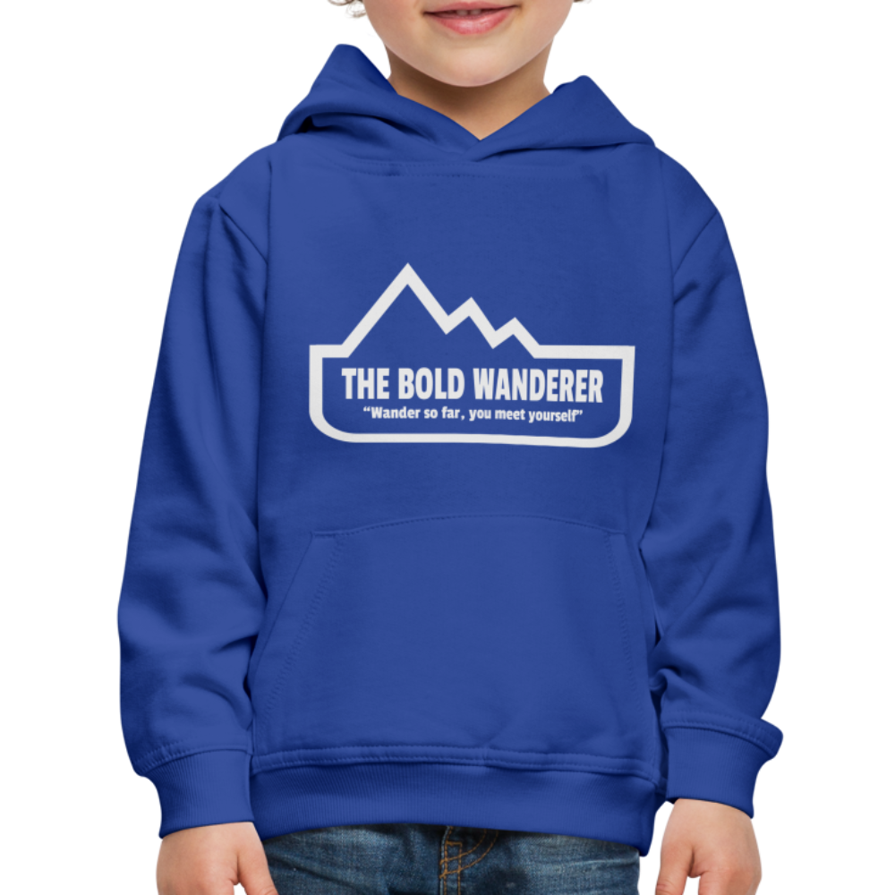 Kids‘ Bold Hoodie - royal blue