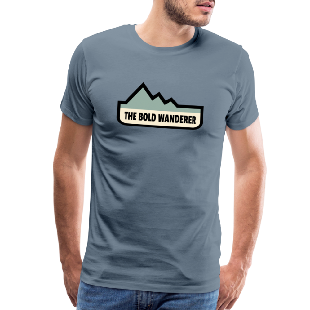 Men's Wander T-Shirt - steel blue