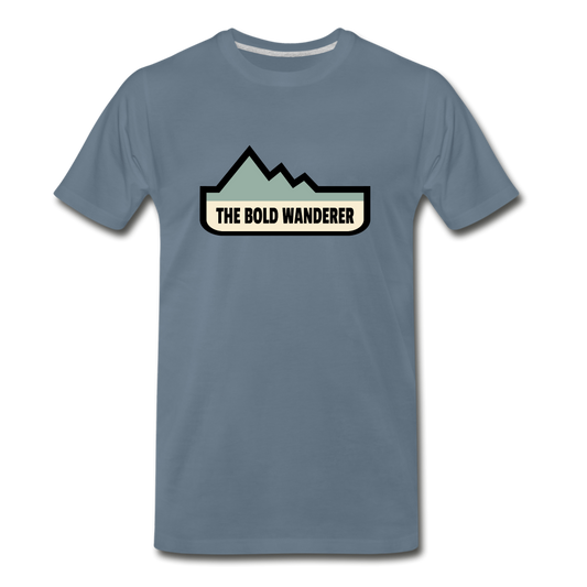 Men's Wander T-Shirt - steel blue