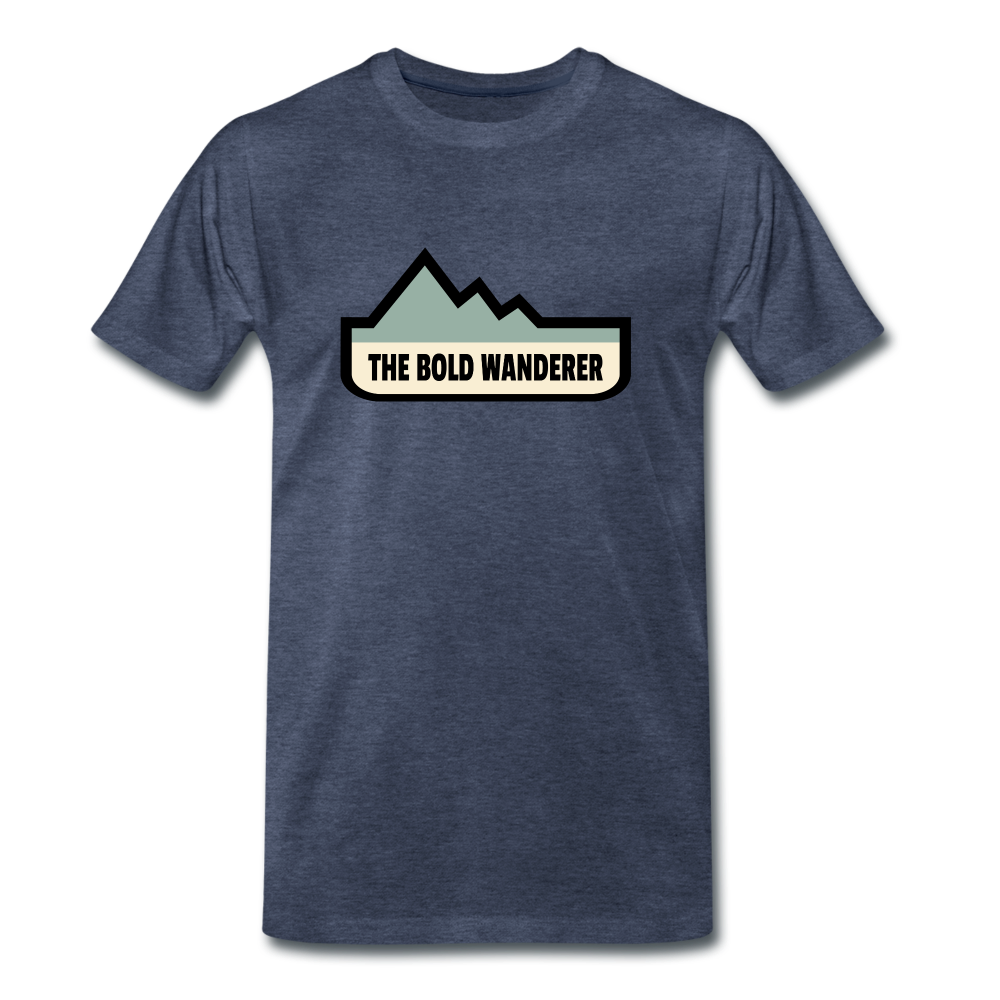 Men's Wander T-Shirt - heather blue