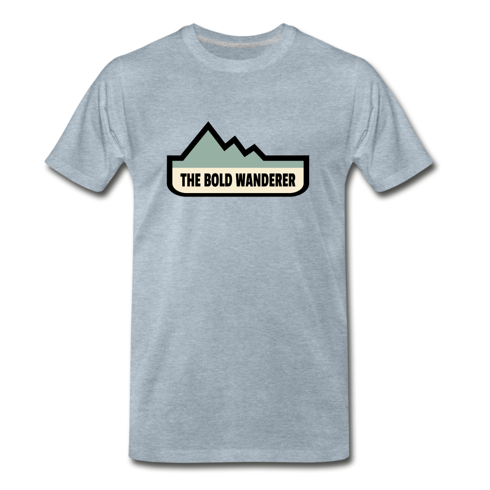 Men's Wander T-Shirt - heather ice blue