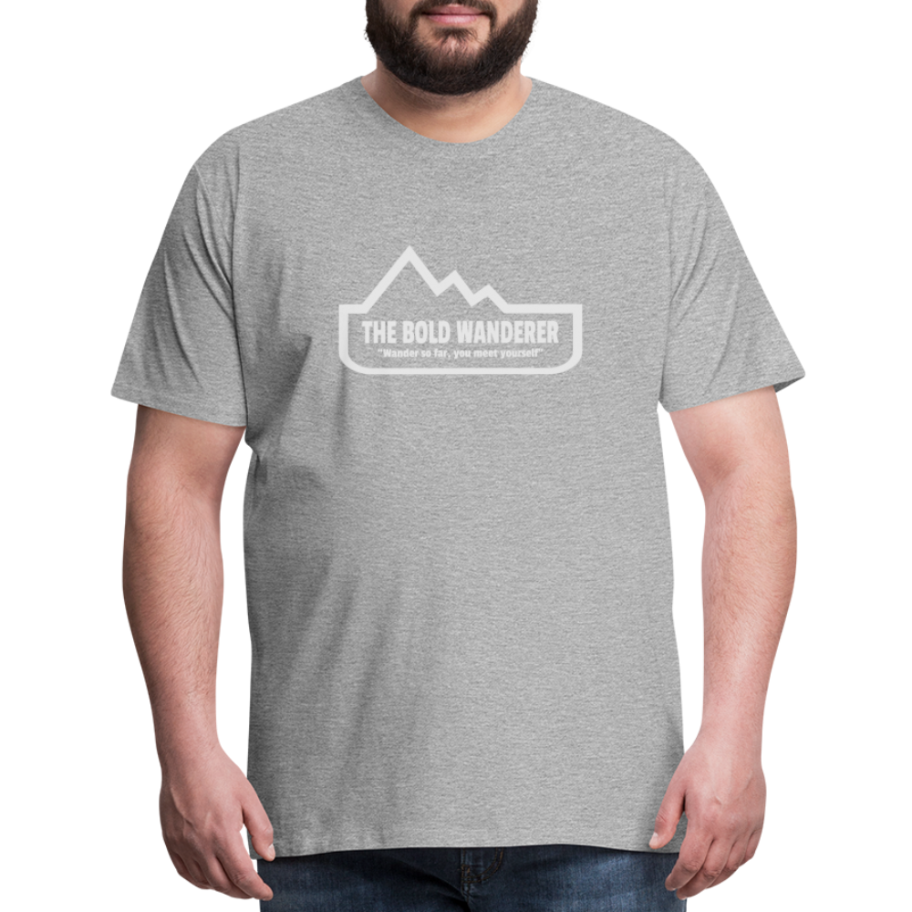 Bold Wanderer Tee - heather gray