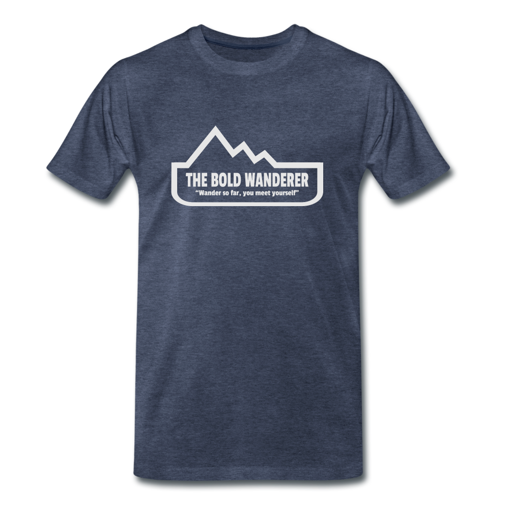Bold Wanderer Tee - heather blue