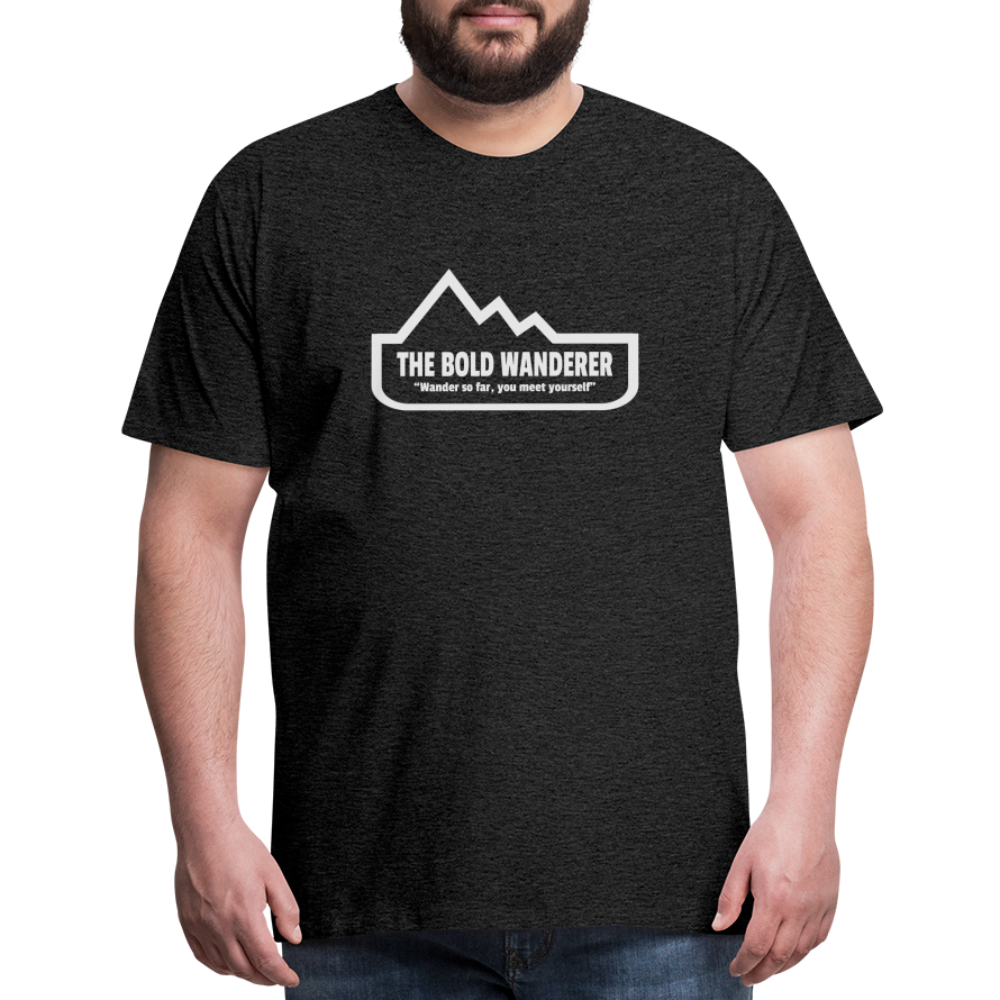 Bold Wanderer Tee - charcoal grey