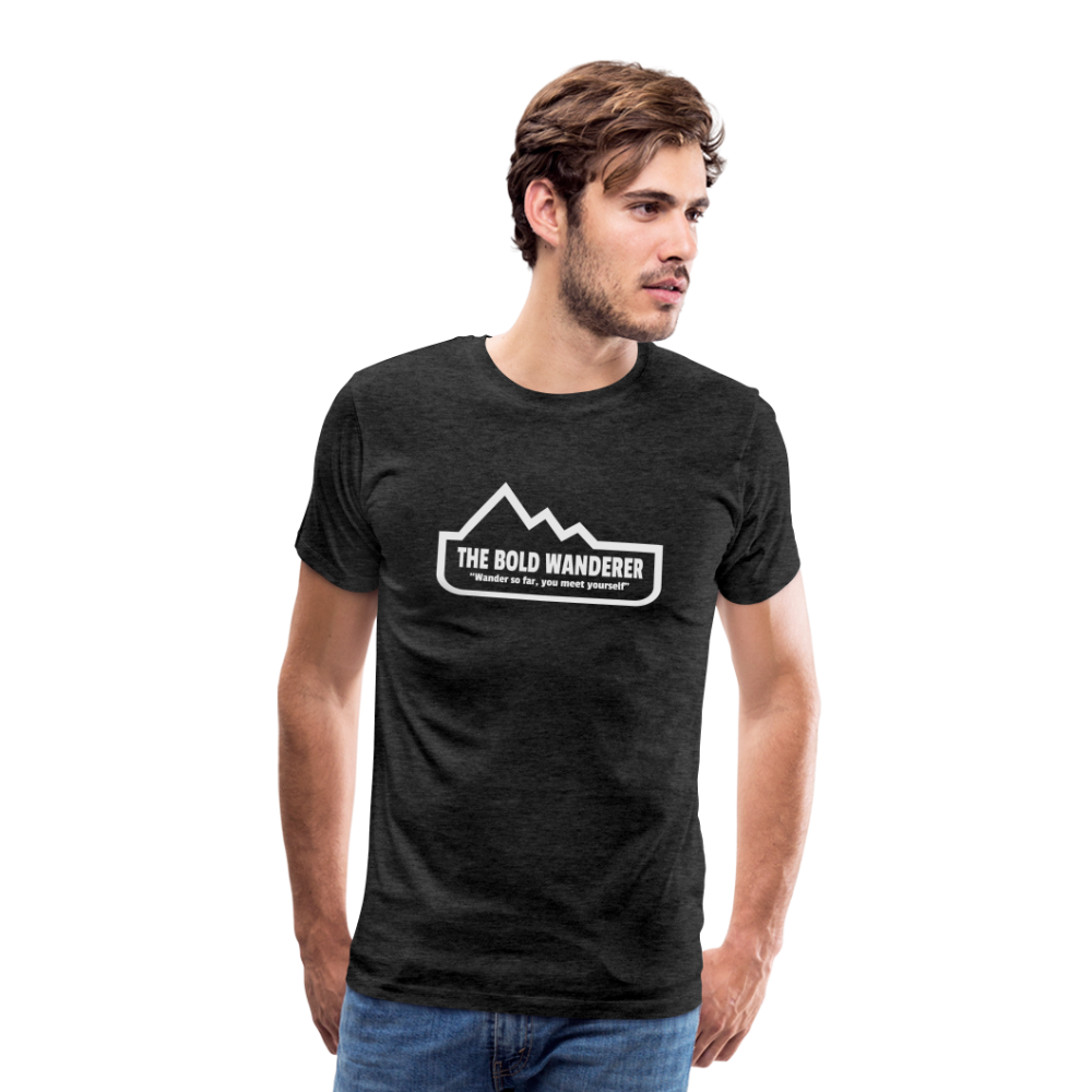 Bold Wanderer Tee - charcoal grey