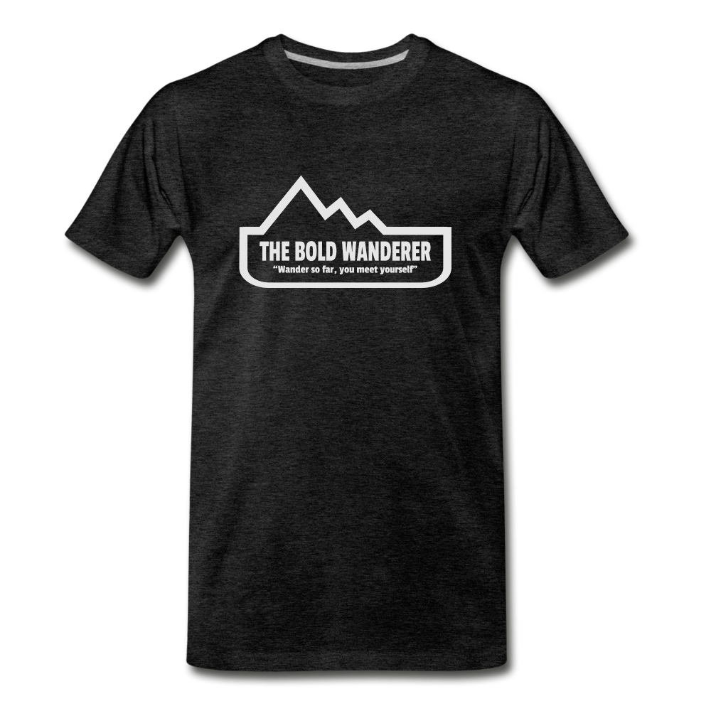 Bold Wanderer Tee - charcoal grey