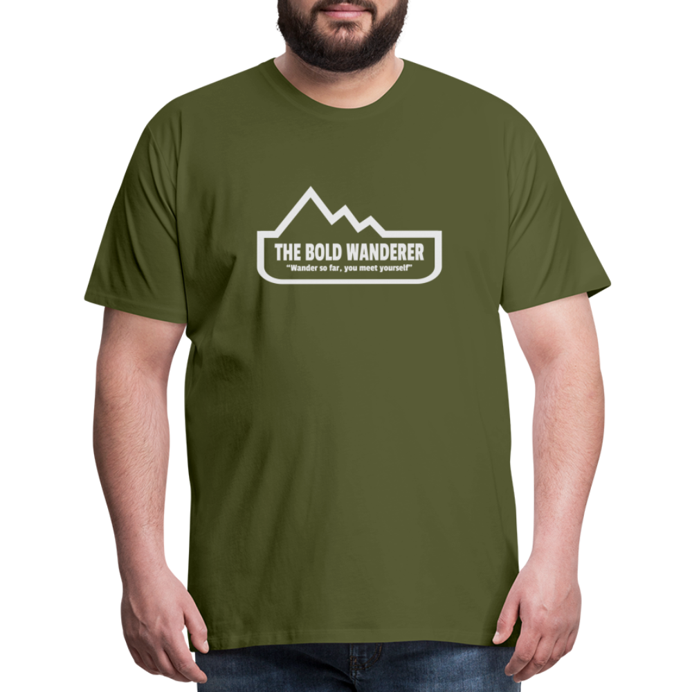 Bold Wanderer Tee - olive green