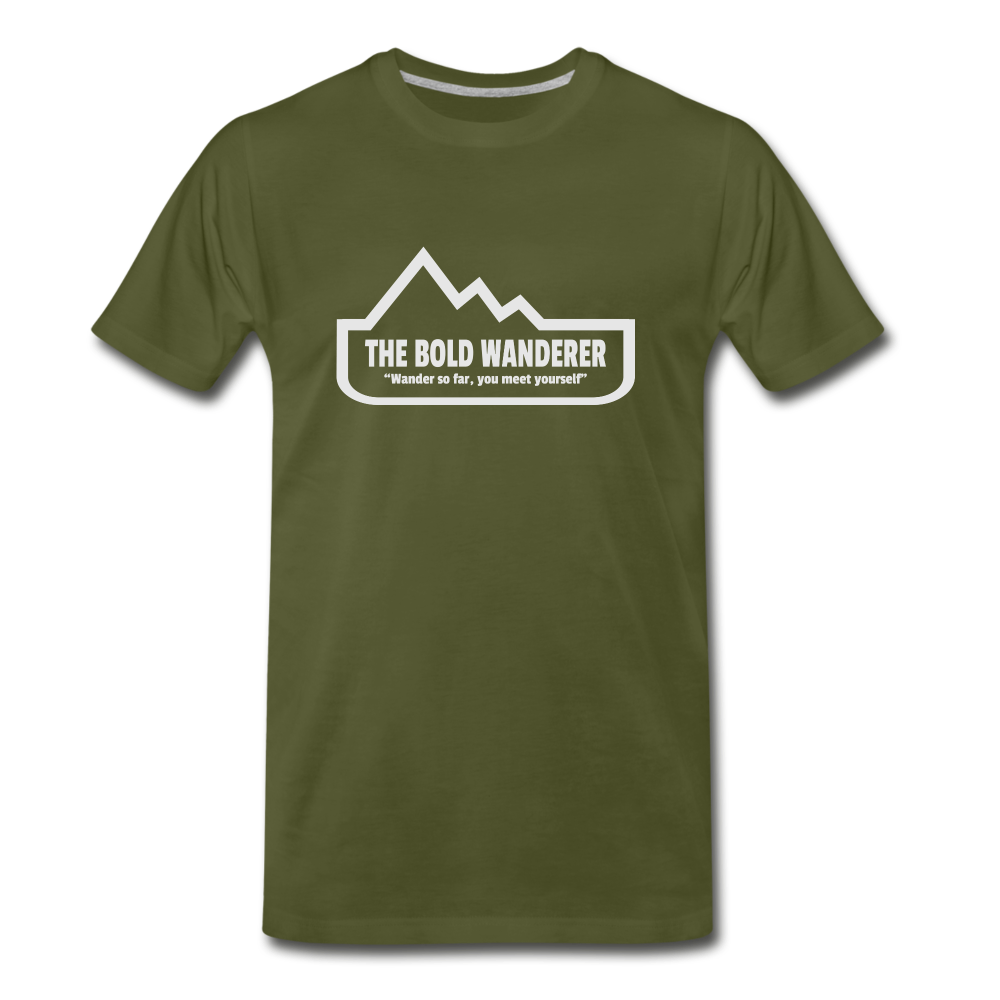 Bold Wanderer Tee - olive green