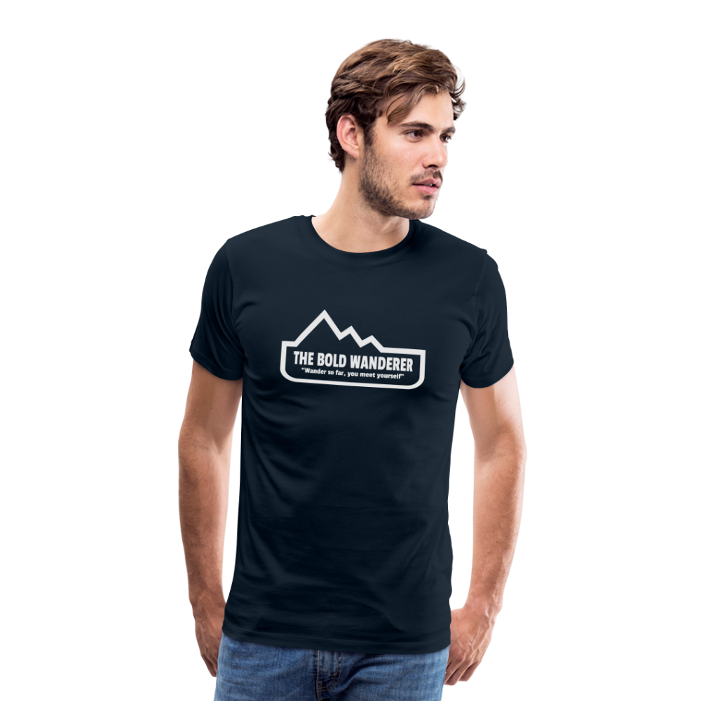 Bold Wanderer Tee - deep navy