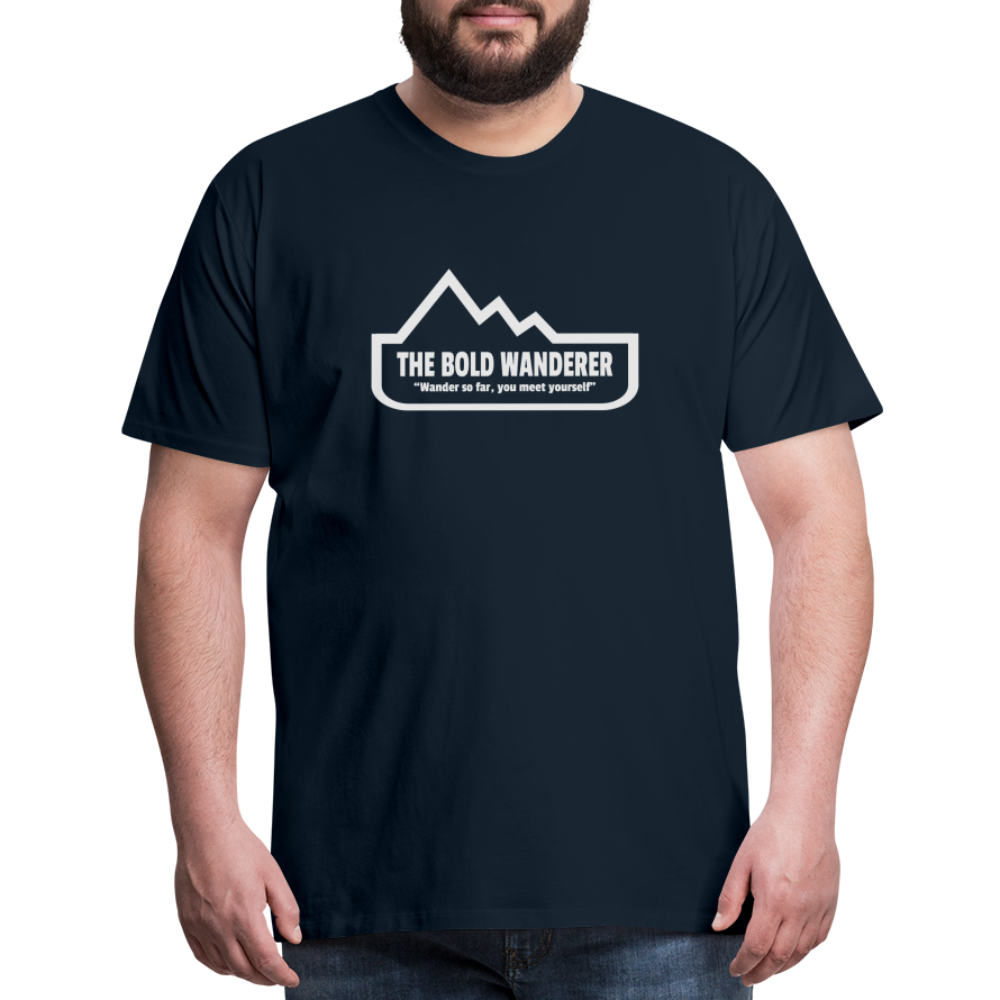 Bold Wanderer Tee - deep navy