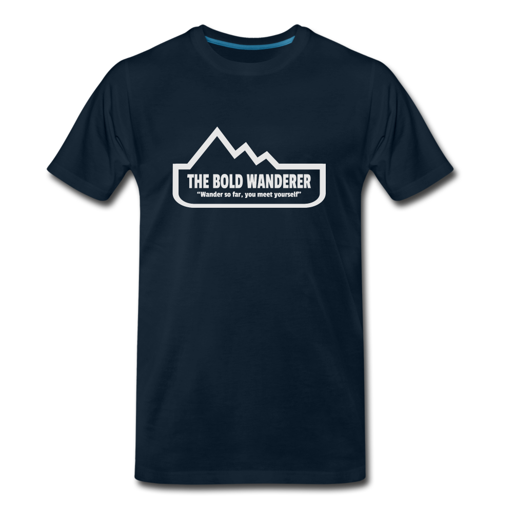 Bold Wanderer Tee - deep navy