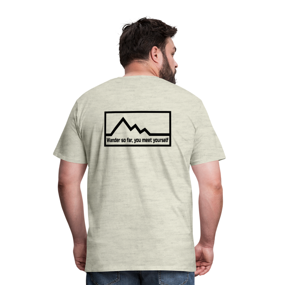 Men's Premium T-Shirt - heather oatmeal