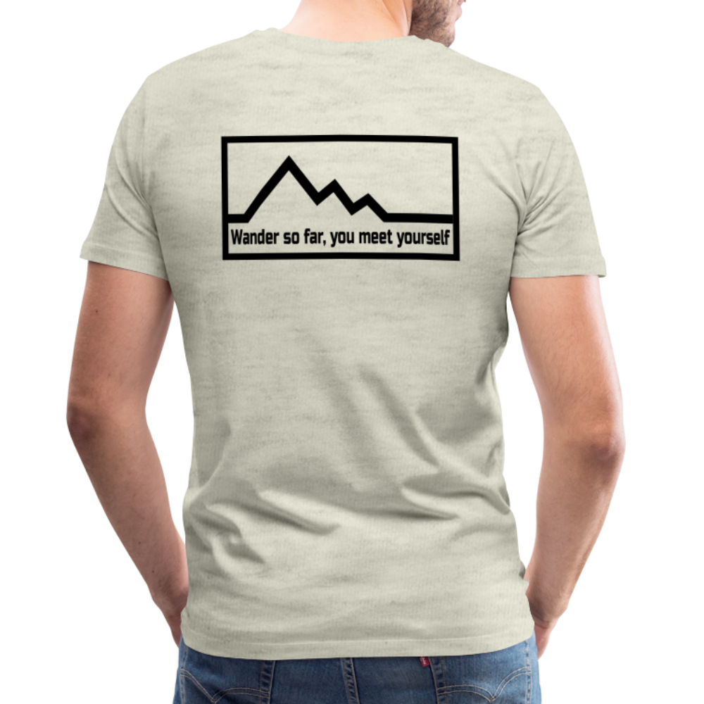 Men's Premium T-Shirt - heather oatmeal