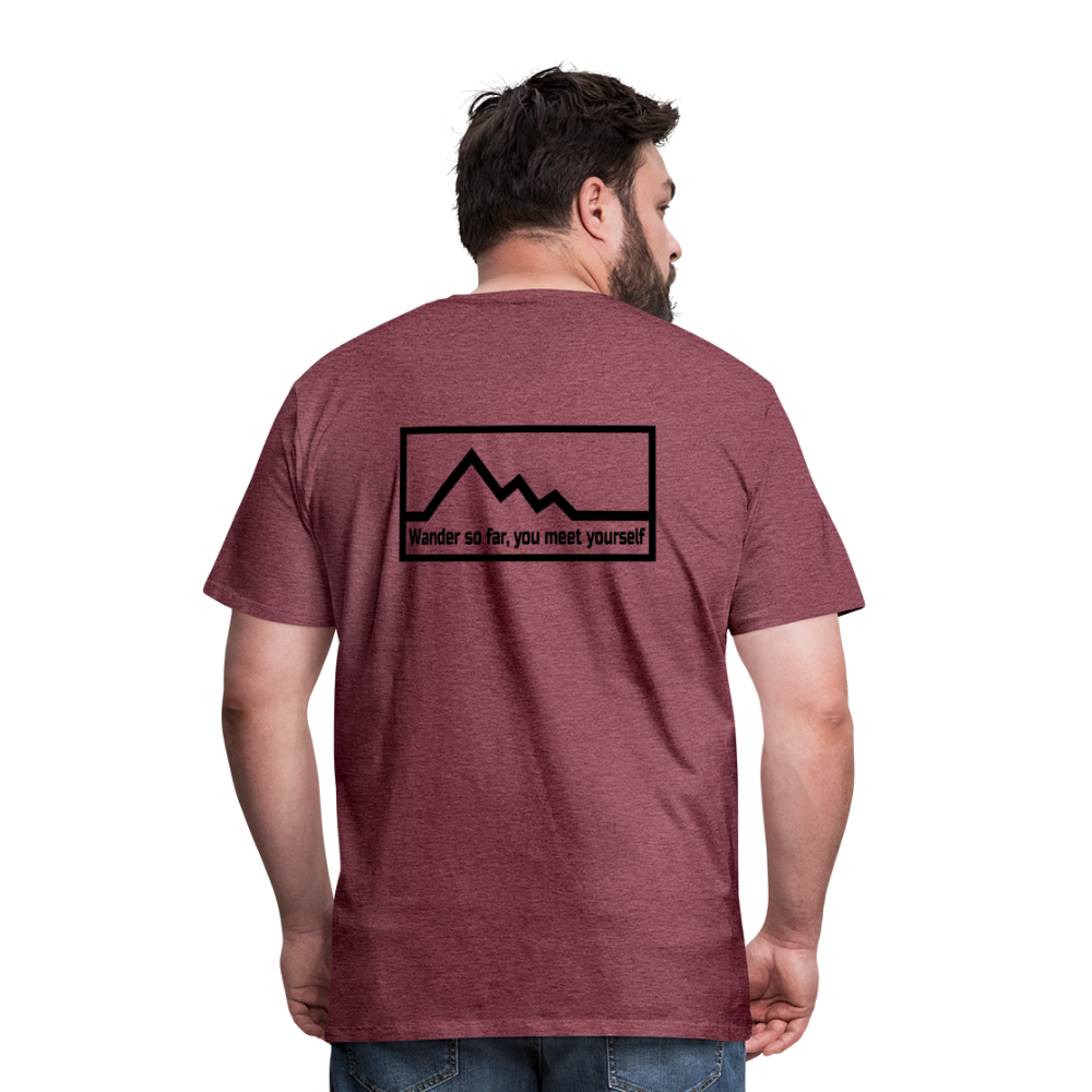 Men's Premium T-Shirt - heather burgundy