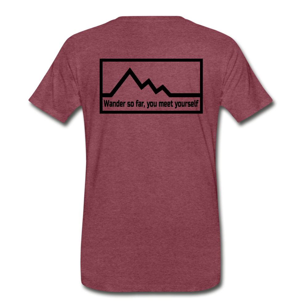 Men's Premium T-Shirt - heather burgundy