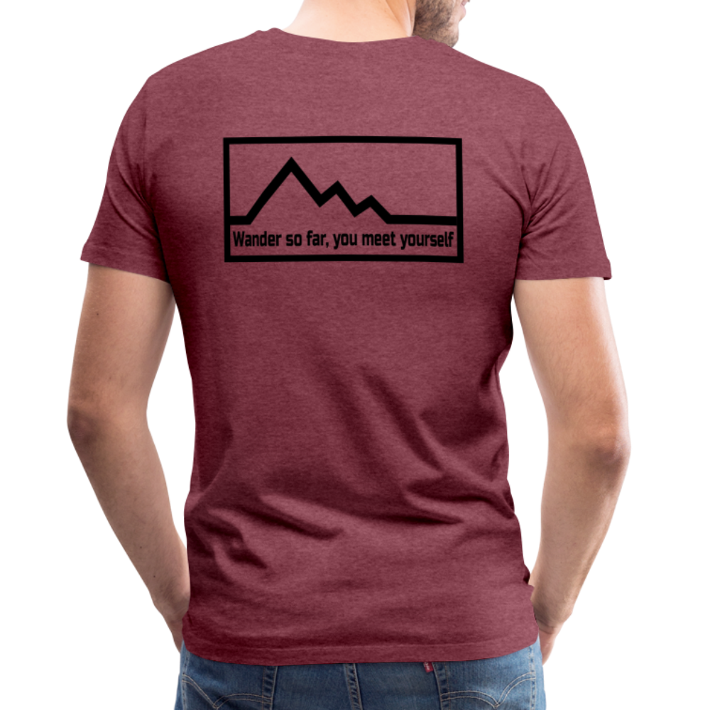 Men's Premium T-Shirt - heather burgundy