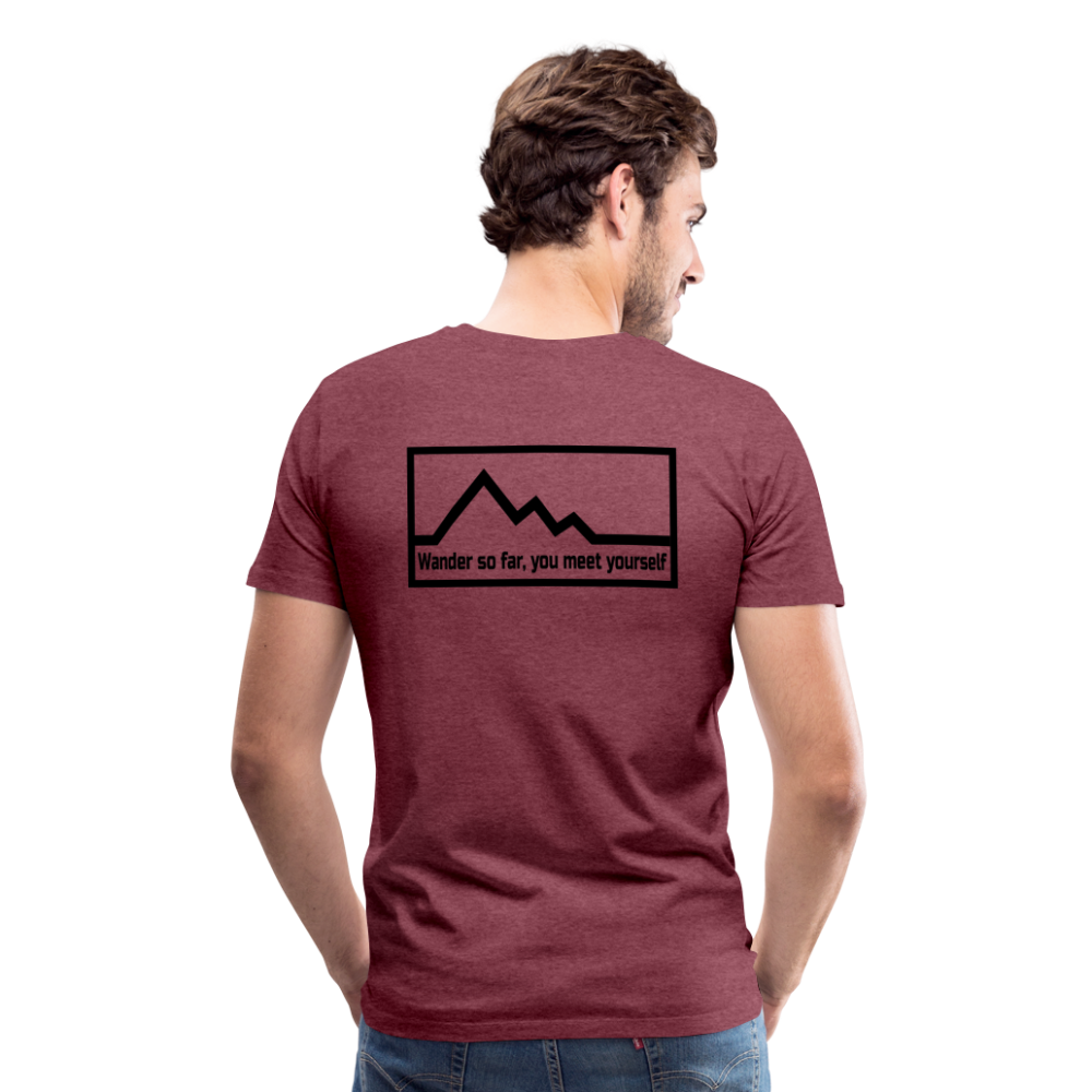 Men's Premium T-Shirt - heather burgundy