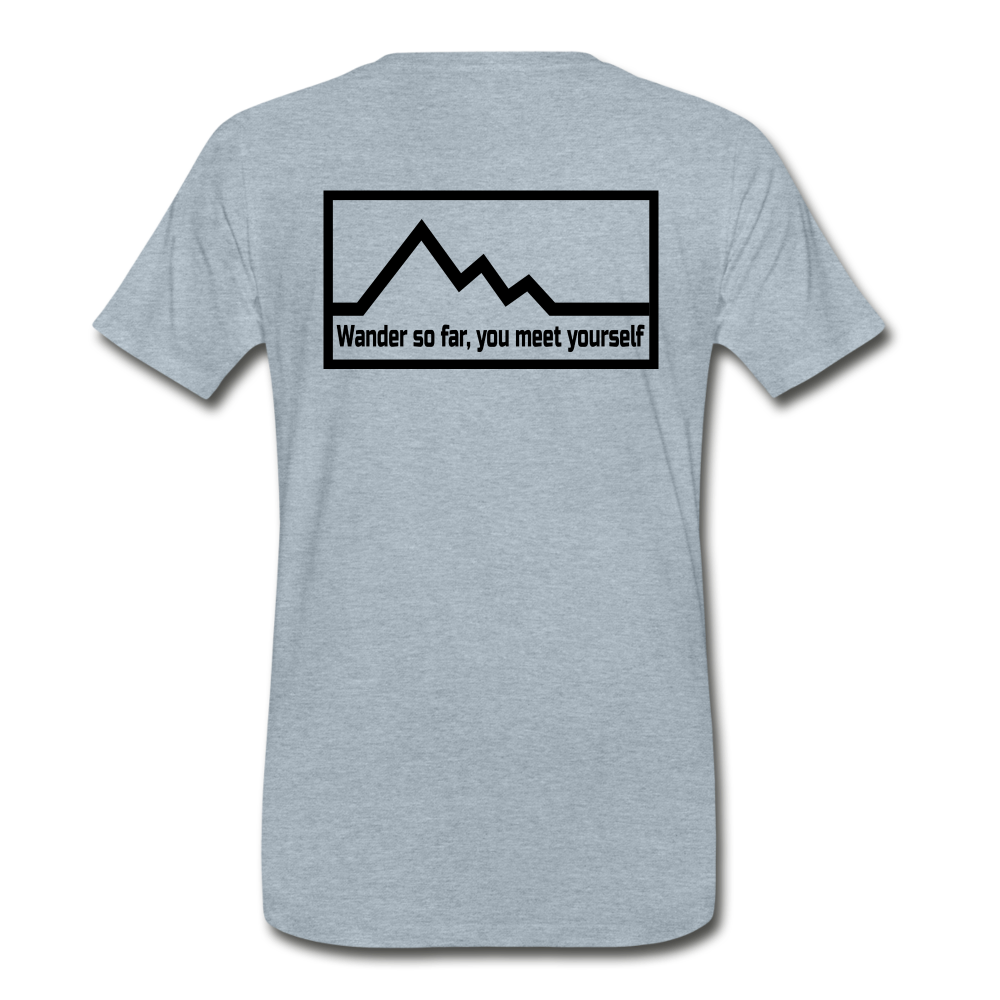Men's Premium T-Shirt - heather ice blue
