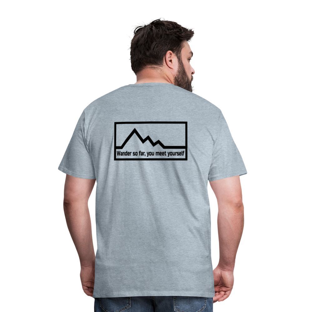 Men's Premium T-Shirt - heather ice blue