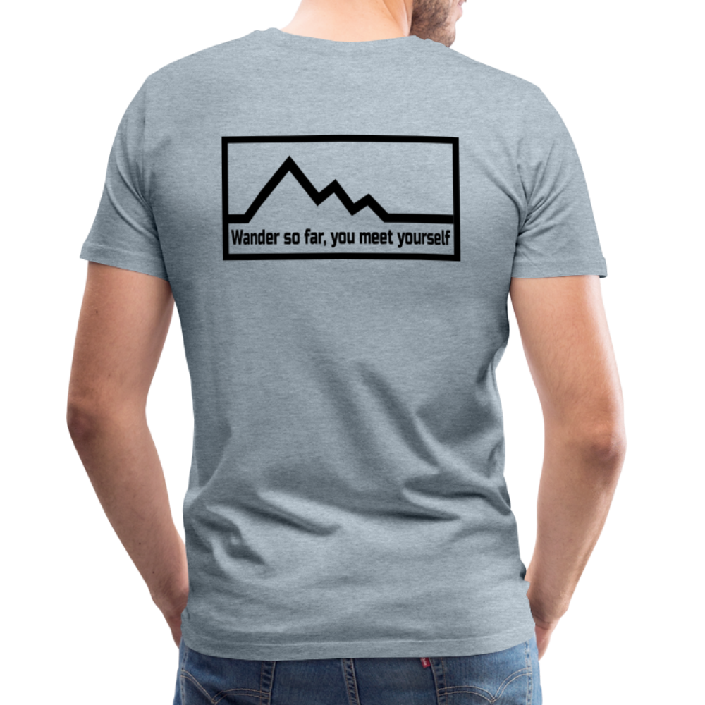 Men's Premium T-Shirt - heather ice blue