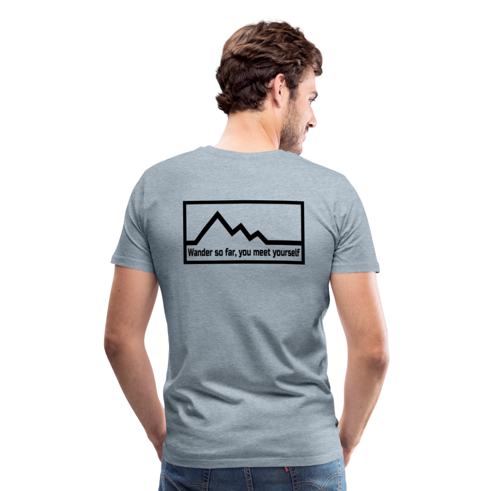 Men's Premium T-Shirt - heather ice blue