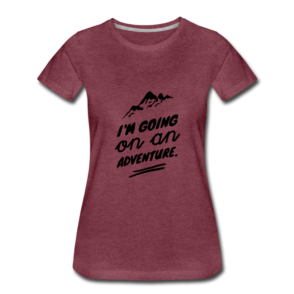 Women’s Premium T-Shirt - heather burgundy