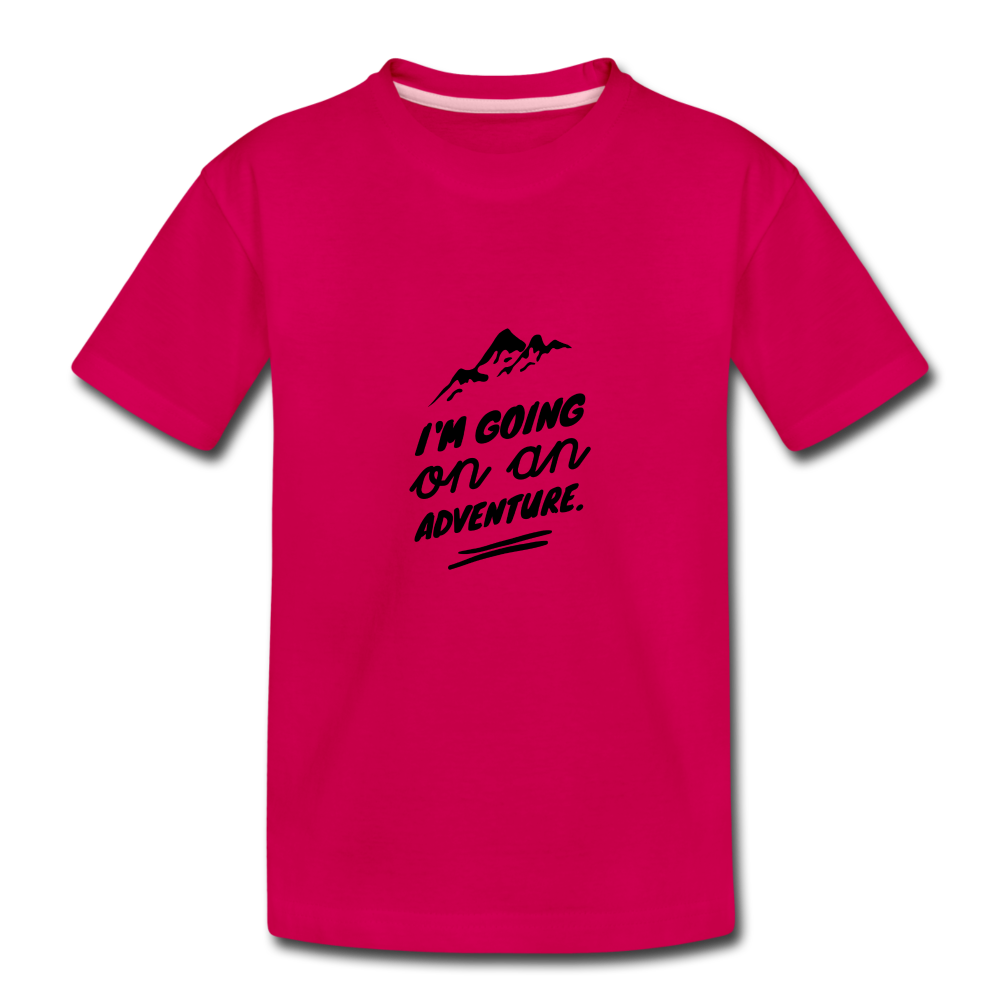 Toddler Premium T-Shirt - dark pink