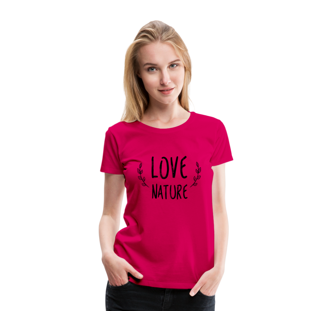 Women’s Premium T-Shirt - dark pink