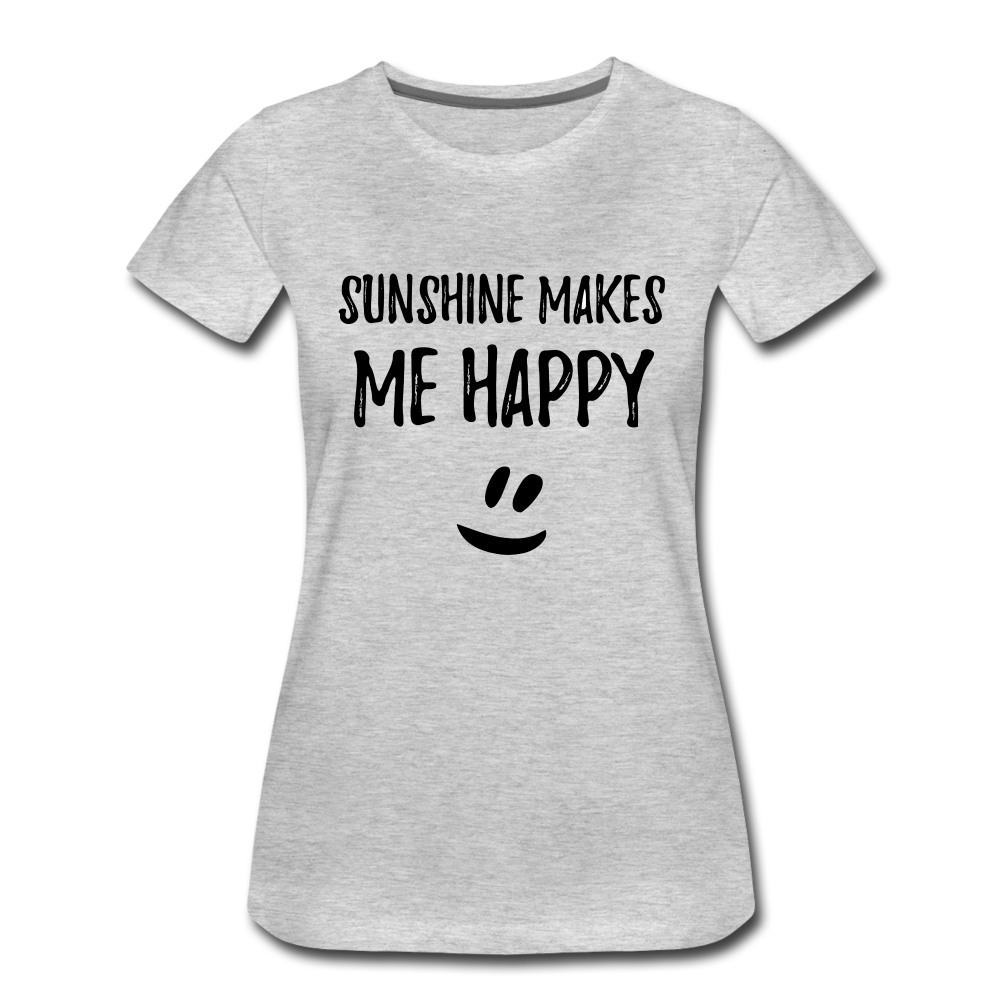 Women’s Premium T-Shirt - heather gray