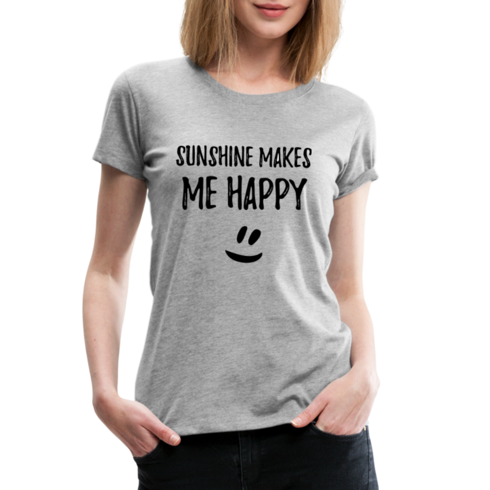 Women’s Premium T-Shirt - heather gray