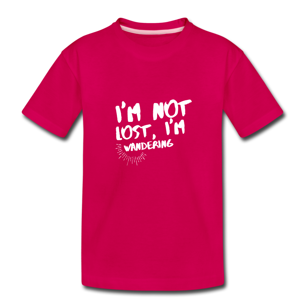 Toddler Premium T-Shirt - dark pink