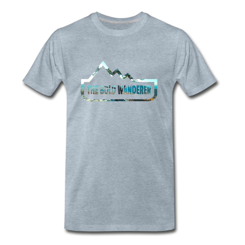 Men's Premium T-Shirt - heather ice blue