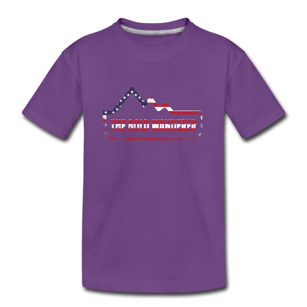 Toddler Premium T-Shirt - purple