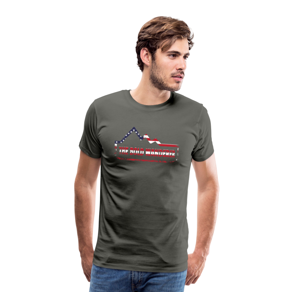 Men's Premium T-Shirt - asphalt gray