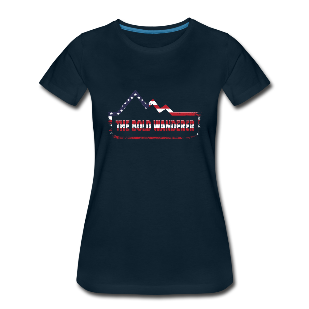 Women’s Premium T-Shirt - deep navy