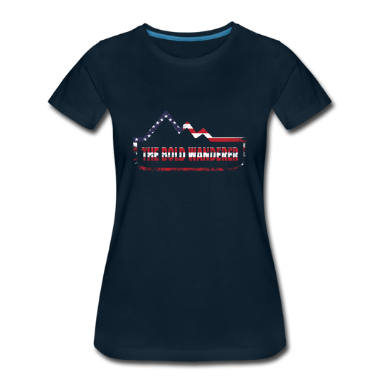 Women’s Premium T-Shirt - deep navy