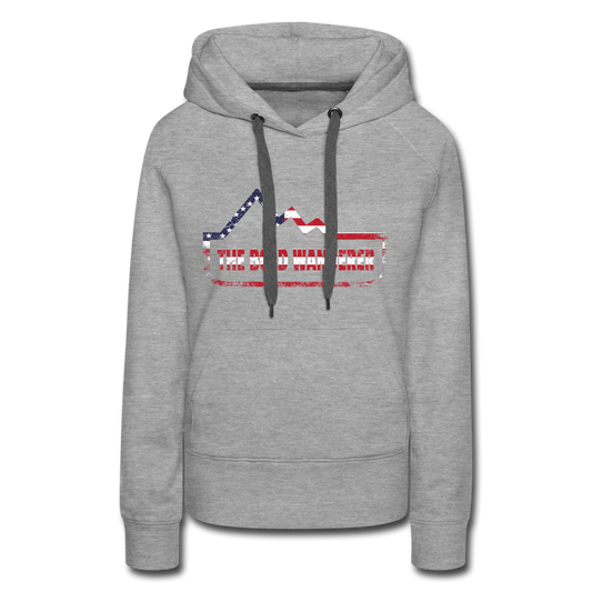 Women’s Premium Hoodie - heather grey
