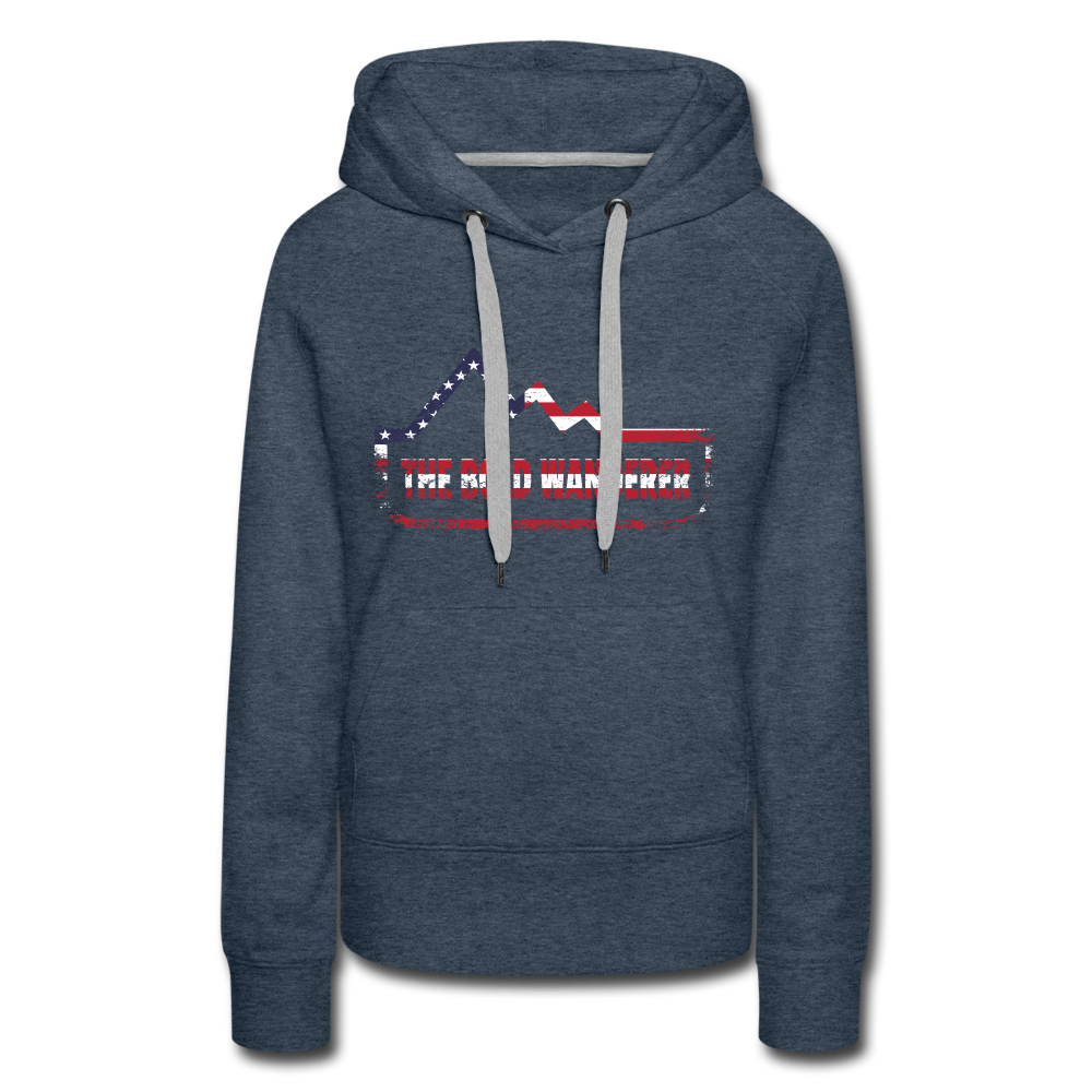 Women’s Premium Hoodie - heather denim