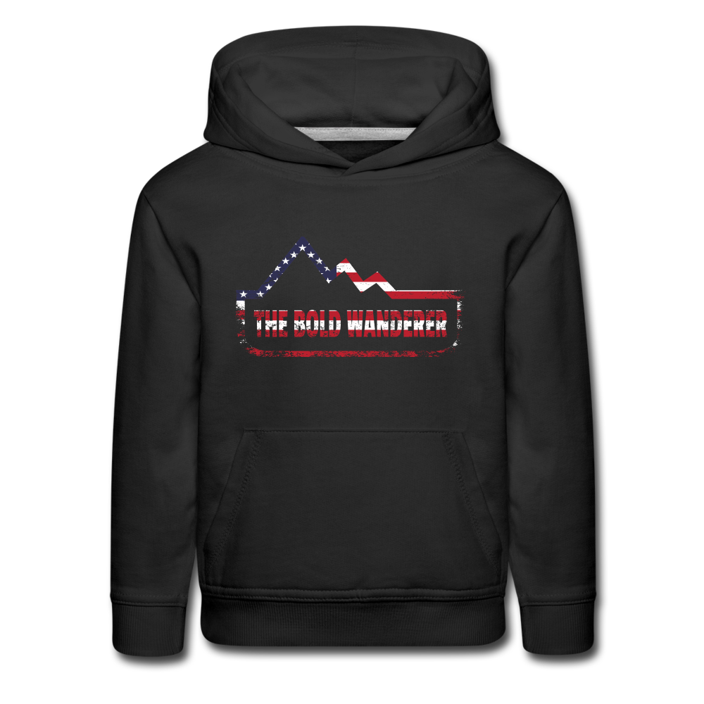 Kids‘ Premium Hoodie - black