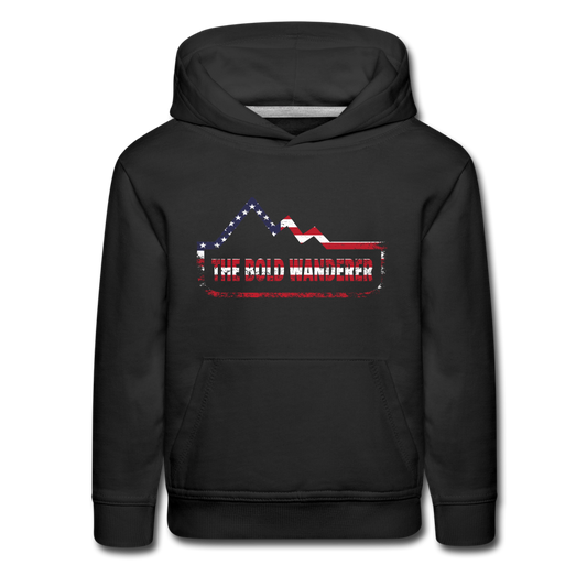 Kids‘ Premium Hoodie - black